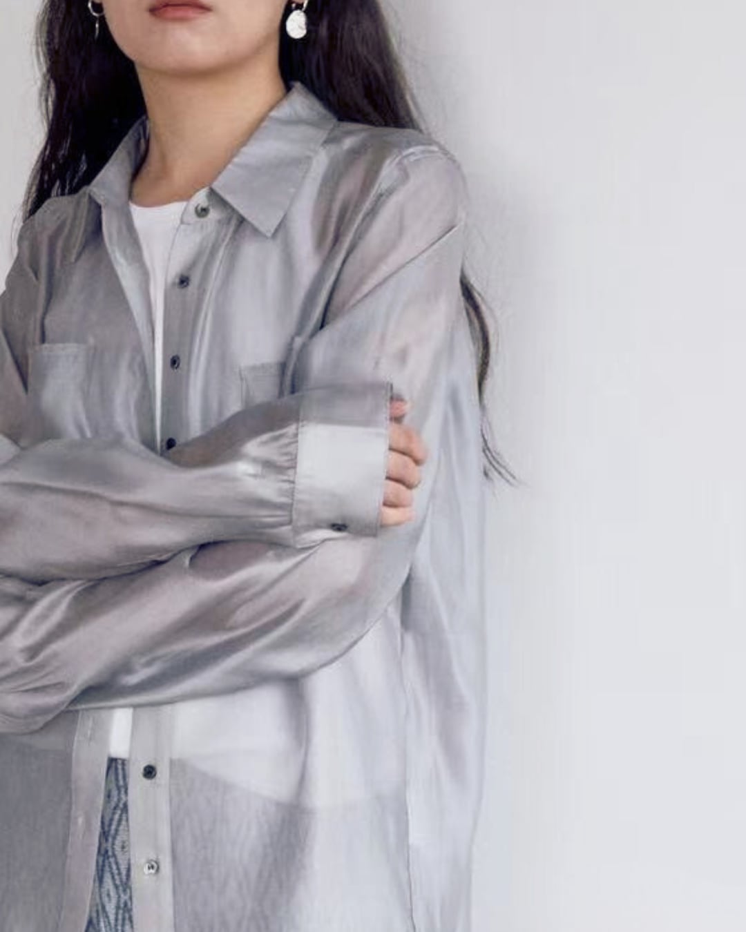 Organza Sheer Shirt