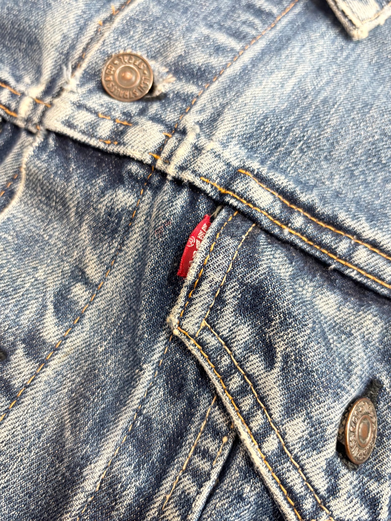 60s Levi’s 70505 "BIG E" DENIM JACKET MADE IN USA Size 40程