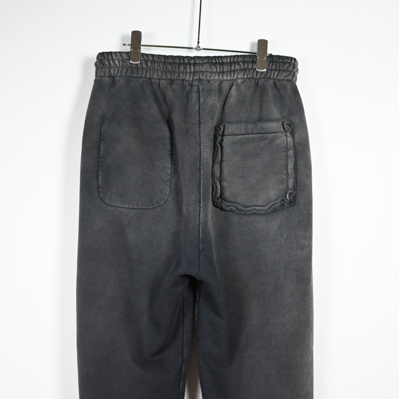 BOWWOW / WEATHERED SWEAT PANTS - BLACK