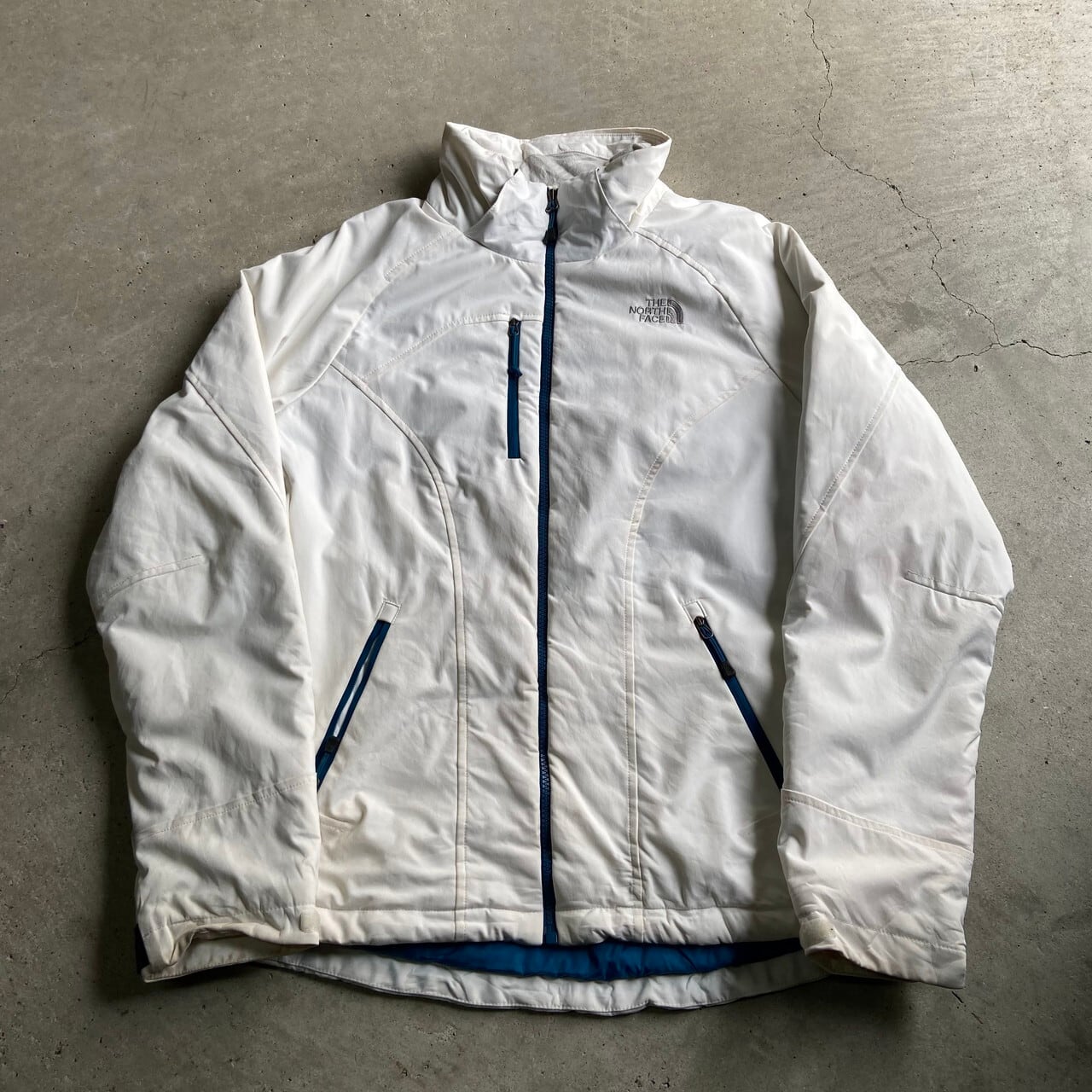 The North Face ザ ノースフェイス 中綿ジャケット レディースm 古着 ナイロンジャケット ホワイト 白 アウトドアジャケット Sa24 Cave 古着屋 公式 古着通販サイト