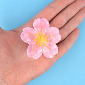 【Coucou Suzette】Pince à cheveux Sakura / Sakura Hair Claw インポート フランス ククシュゼット 桜 さくら ピンク 花 フラワー ヘアクリップ