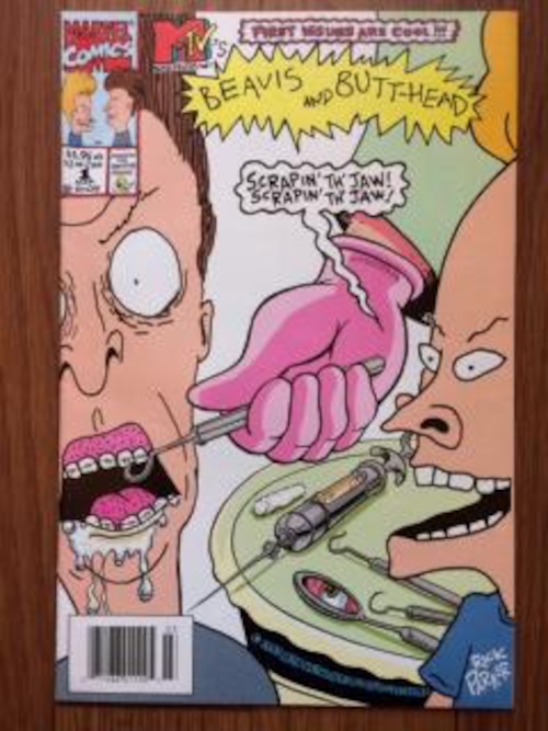 USED COMICS「MTV`S BEAVIS AND BUTT-HEAD」