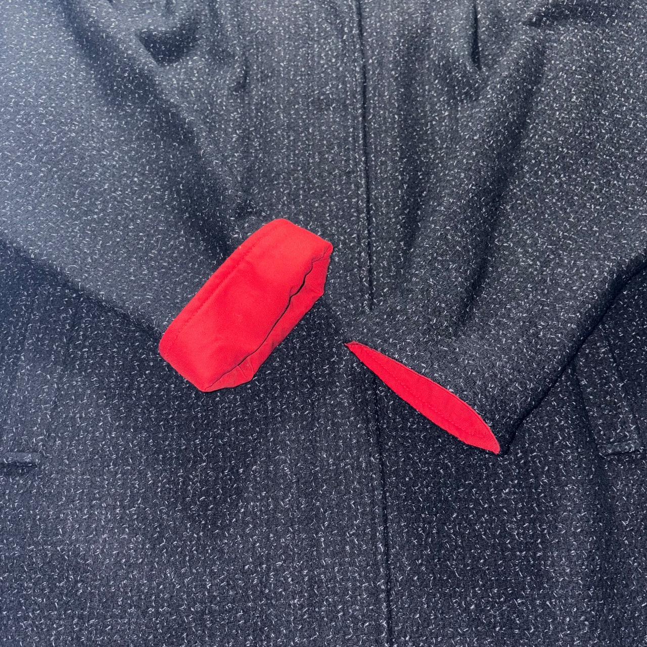 unknown vintage wool nep over coat