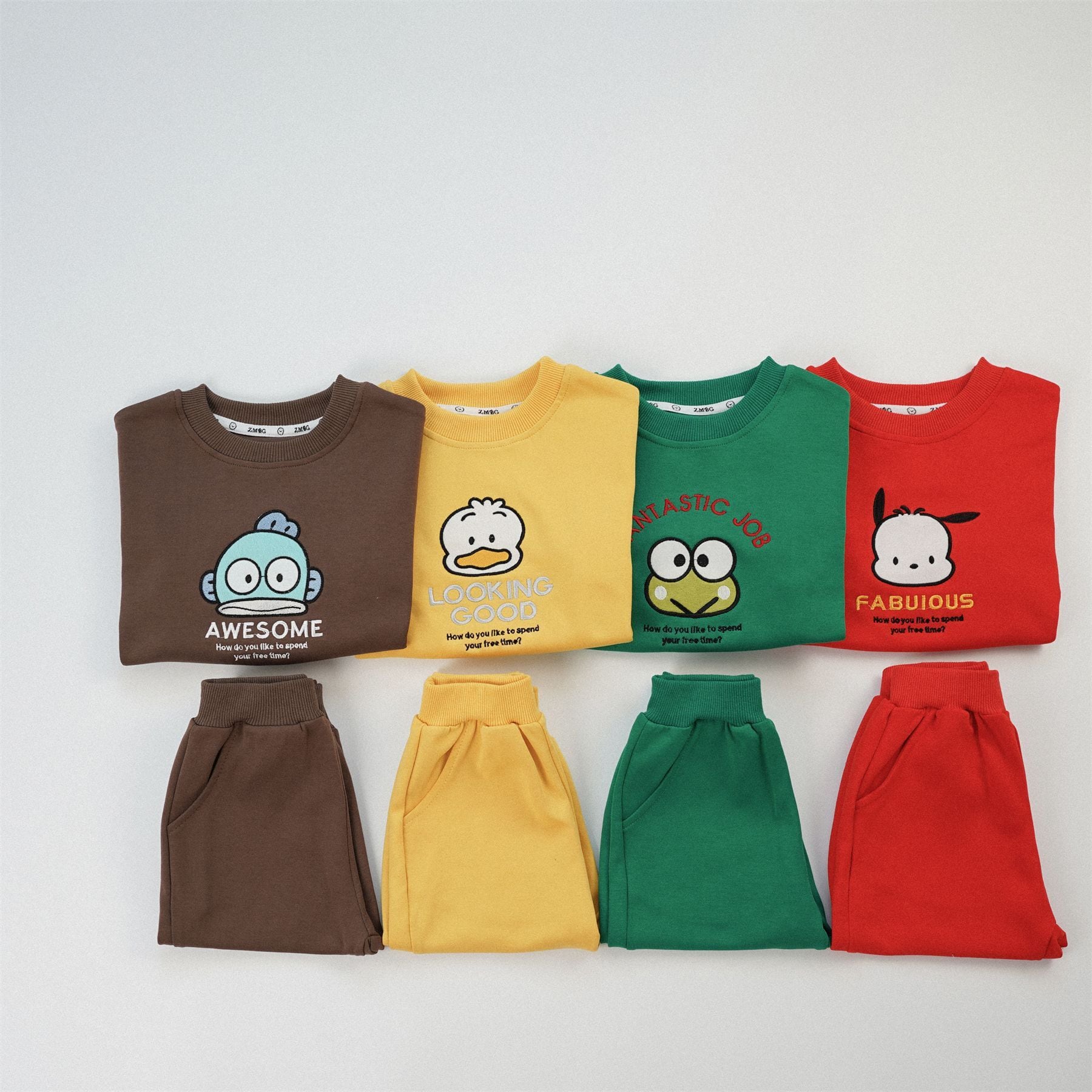 【BABY&KID】カートゥーンセットアップ