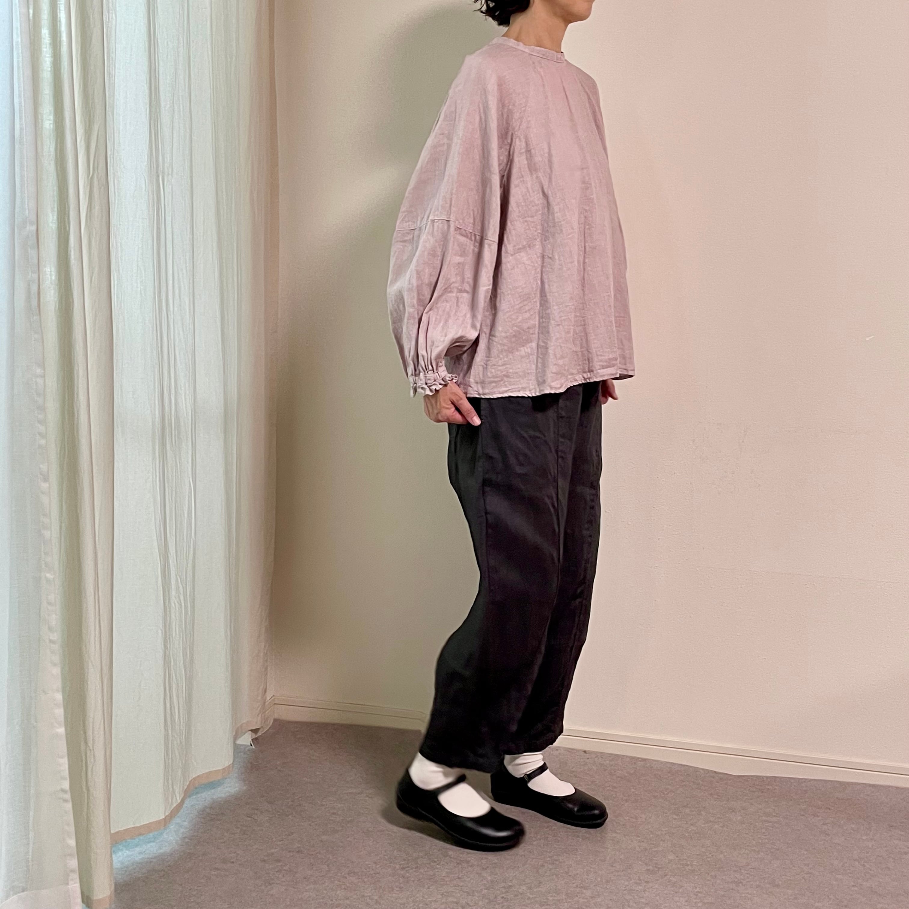 Gauze#// ATELIER BLOUSE/ アトリエブラウス/ G1108 /リネンブラウス