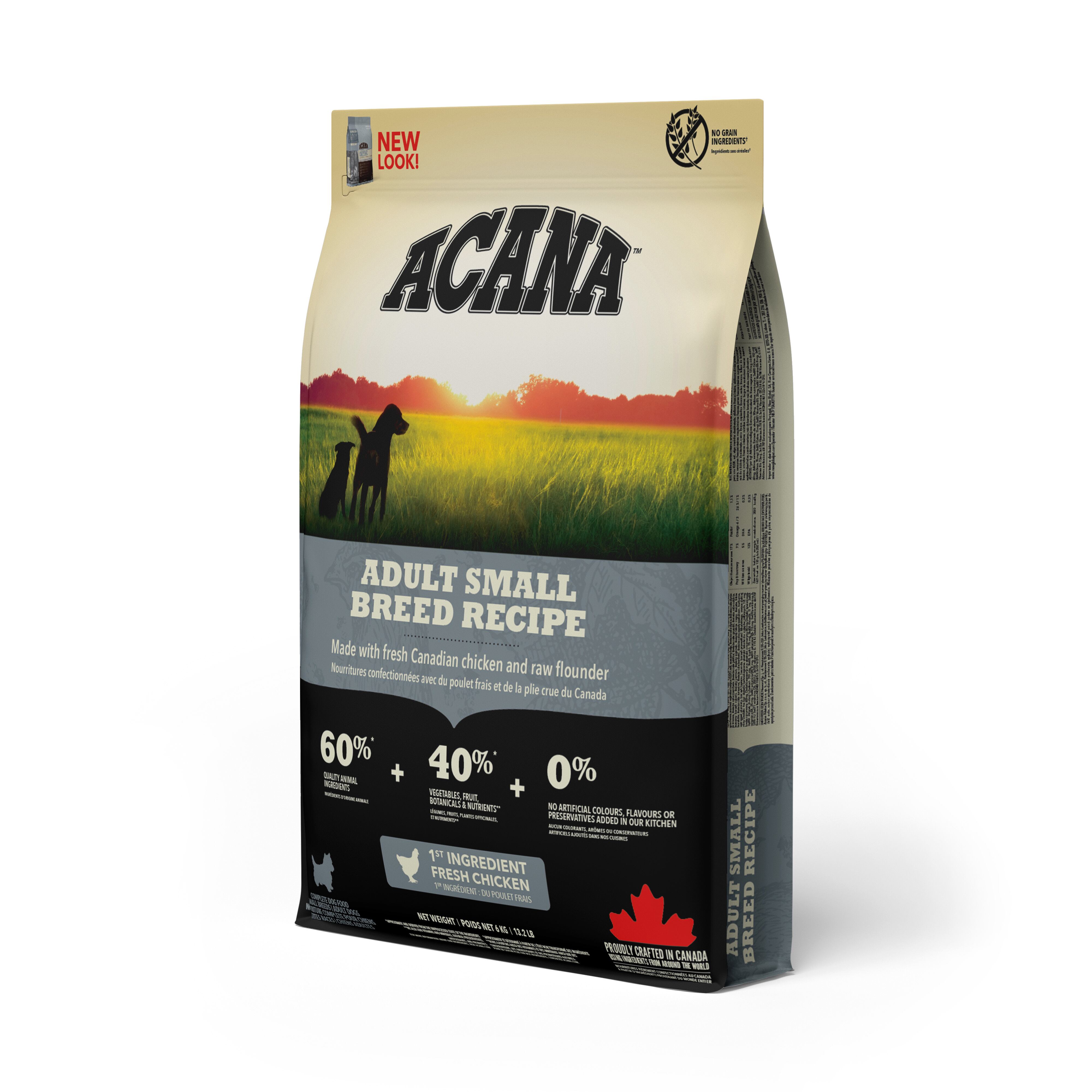 ACANA ADULT SMALL BREED RECIPE 6kg アカナ アカナ【アダルト スモールブリード レシピ】6kg小型犬成犬用 ACANA