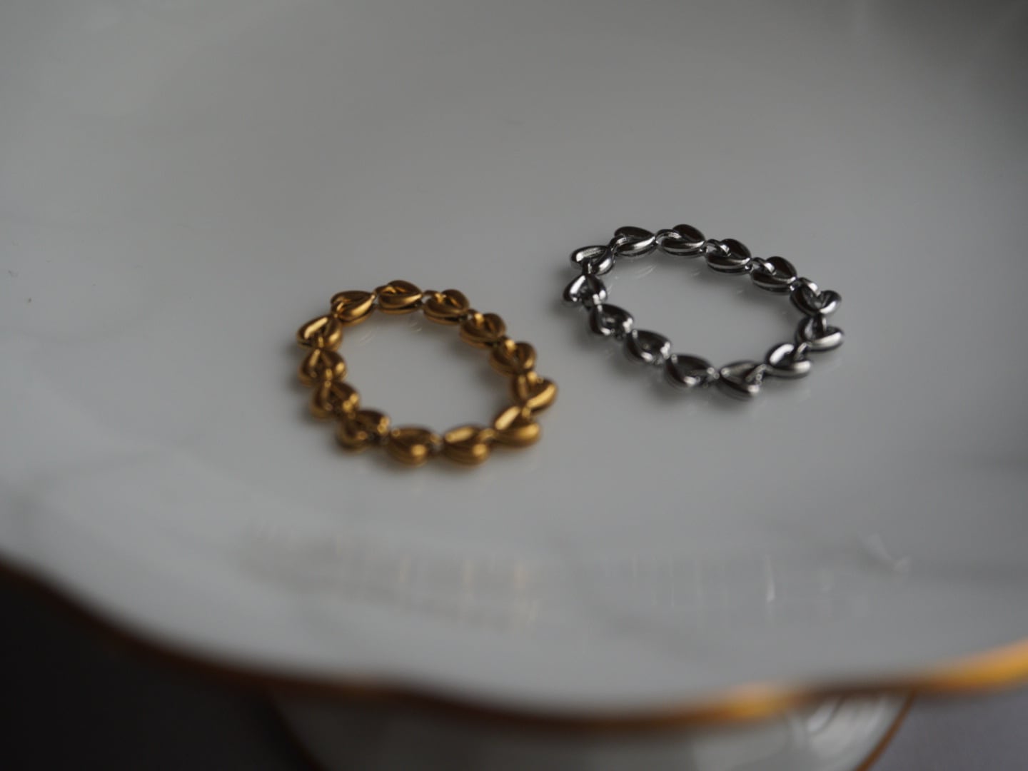 【 CORE 】Heart chain ring
