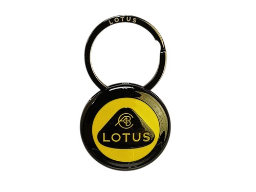LOTMC0082 キーホルダー、ラウンド、ロータス