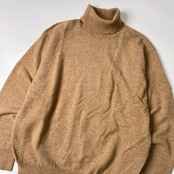 Karl Helmut カールヘルム タートルネック ラムウール ニットセーター ベージュ