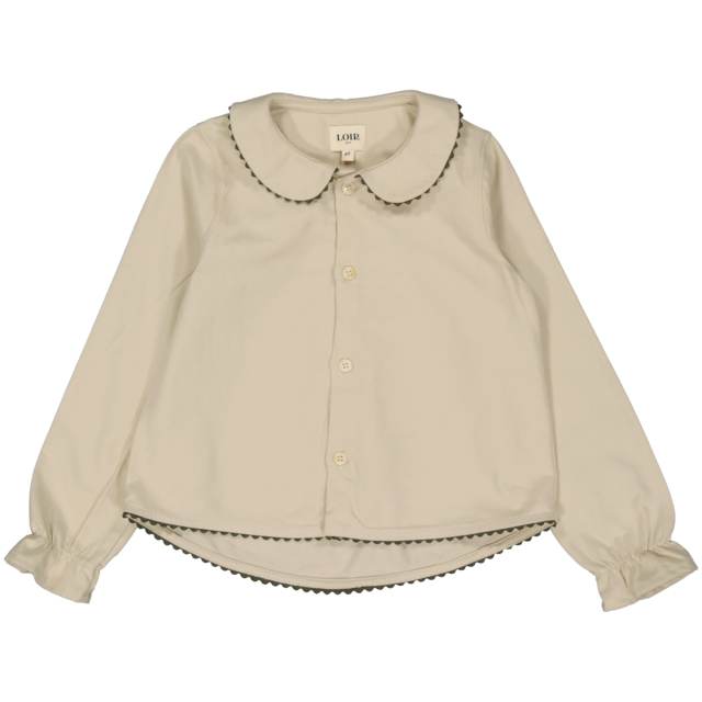 LOIR paris/Chemise PAOLA_flanelle milk(4y,6y)