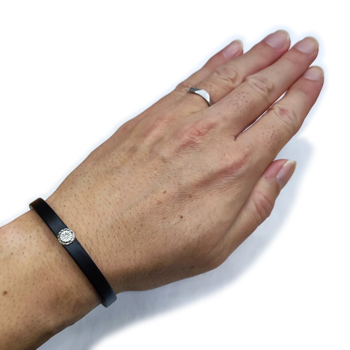 ブレスレットアクセサリー コンチョ ブレスレット Silverコンチョ