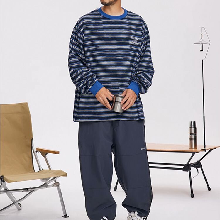 ★TROUSE ROUND NECK PULLOVER TOP　　　A0703