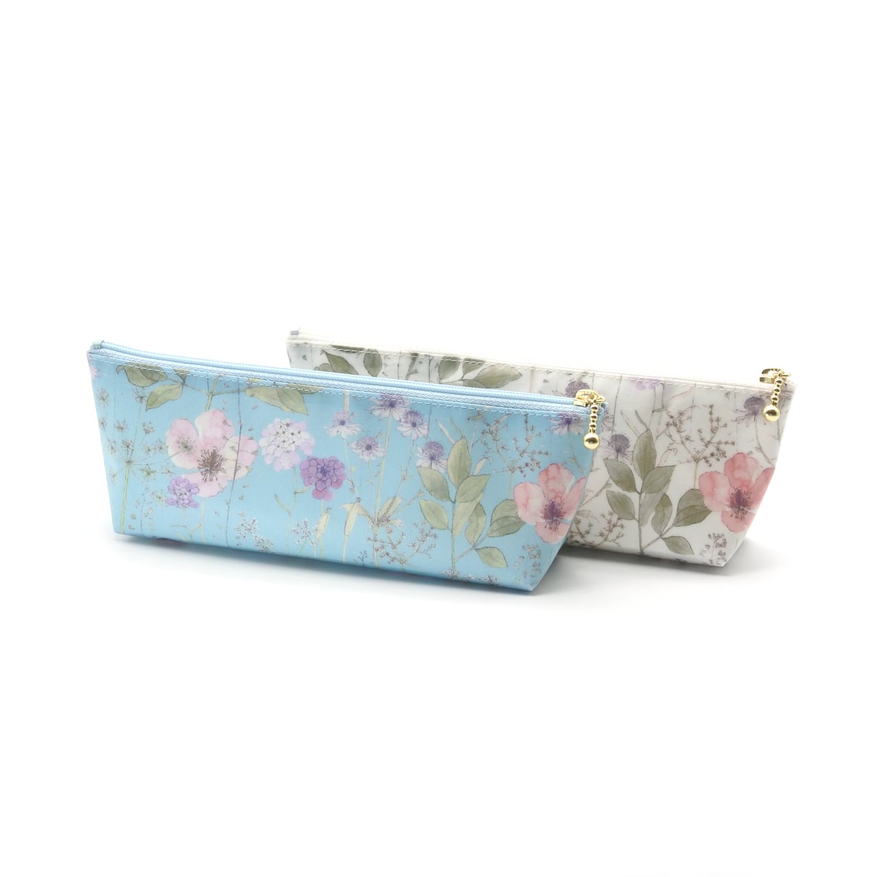 リバティ ラミネートのペンケース ウィロビーミューズ マチ付き マチ