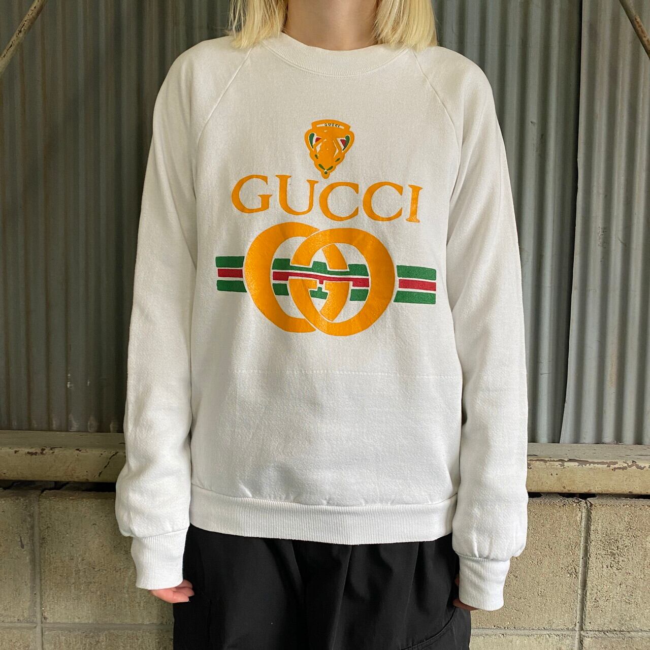 新品 グッチ original GUCCI スウェットシャツ トレーナー L-