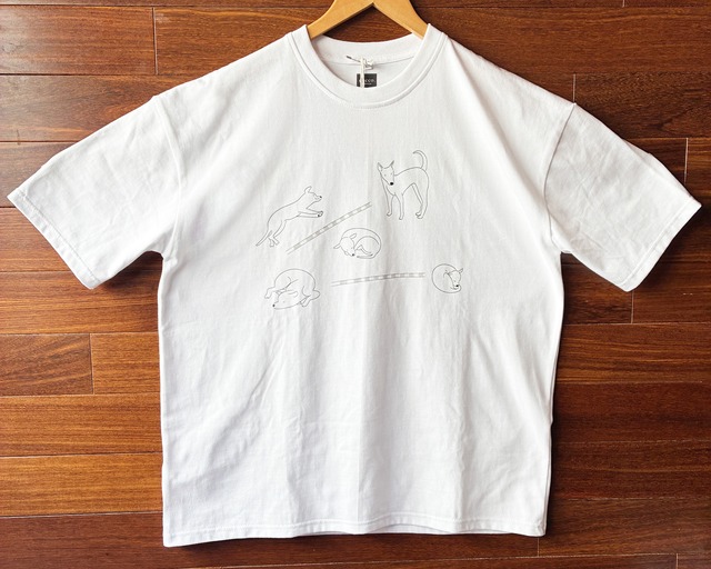 ストリートドッグTシャツ（オーバーサイズL／厚手生地）　CL031