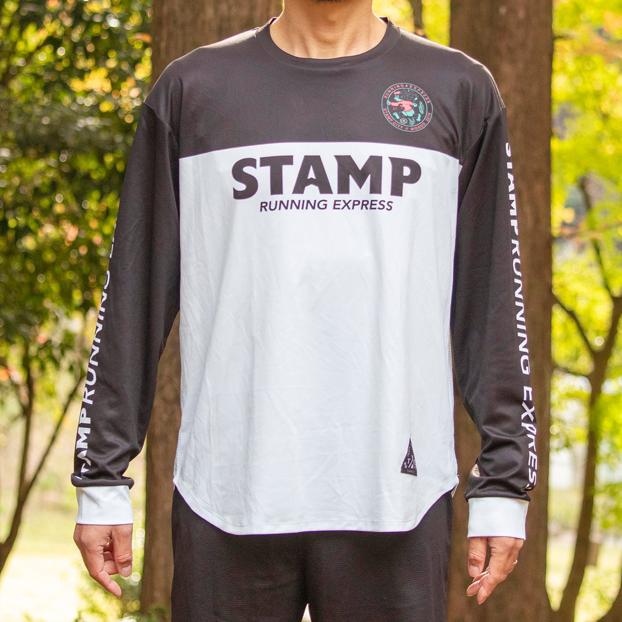 STAMP LONG SLEEVE TEE (RUNNING EXPRESS) | STAMP Run&Co