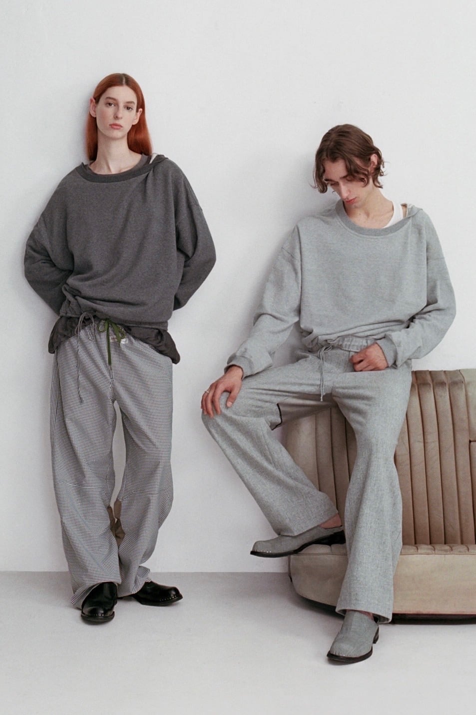 abelia edoward goucha Long Trunks Pants - スラックスオンライン