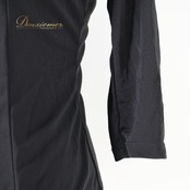 社交ダンス 衣装 Chacott チャコット トップス ブラウス レッスンウェア ブラック系 黒 無地 シンプル 練習 レッスン 伸縮 ストレッチ 袖 上品 かわいい ダンス衣装 イベント ステージ パーティー ROYAL DANCE ロイヤルダンス