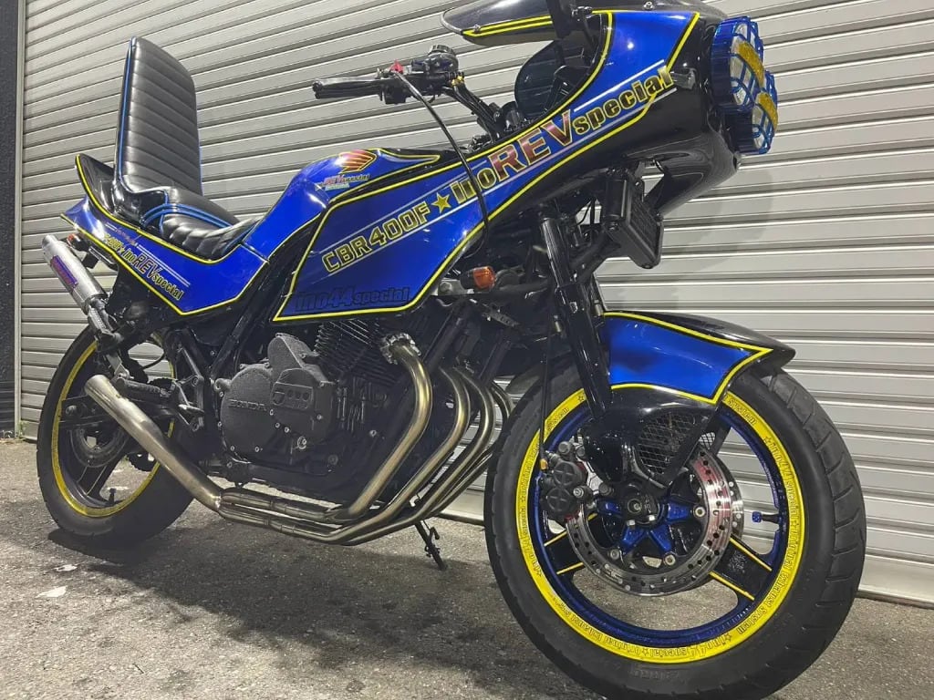 CB400SF NC39 【飛燕外伝】 4-2-1オリジナルマフラー 無地