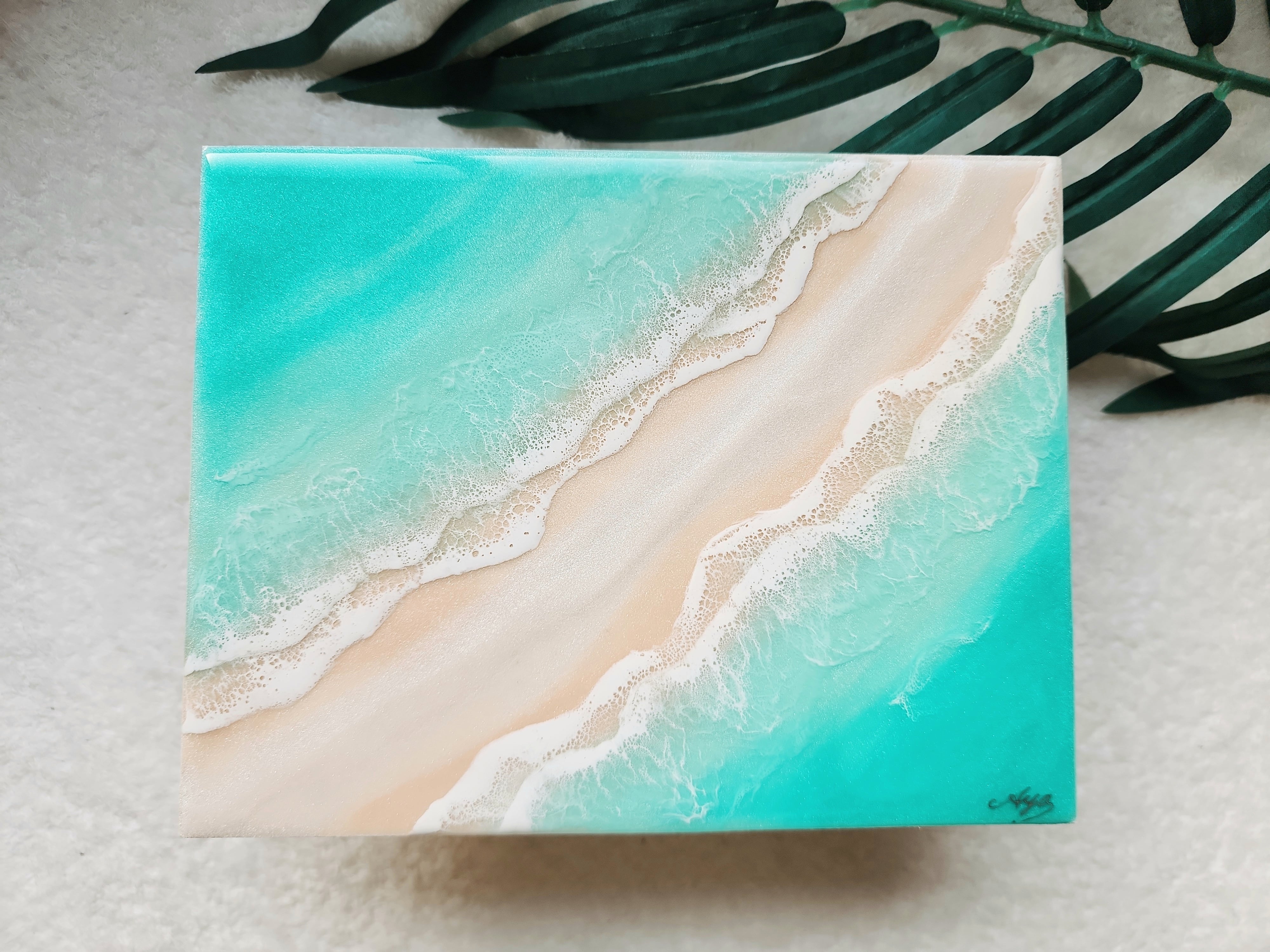 432.オーシャンレジンアート F0パネル