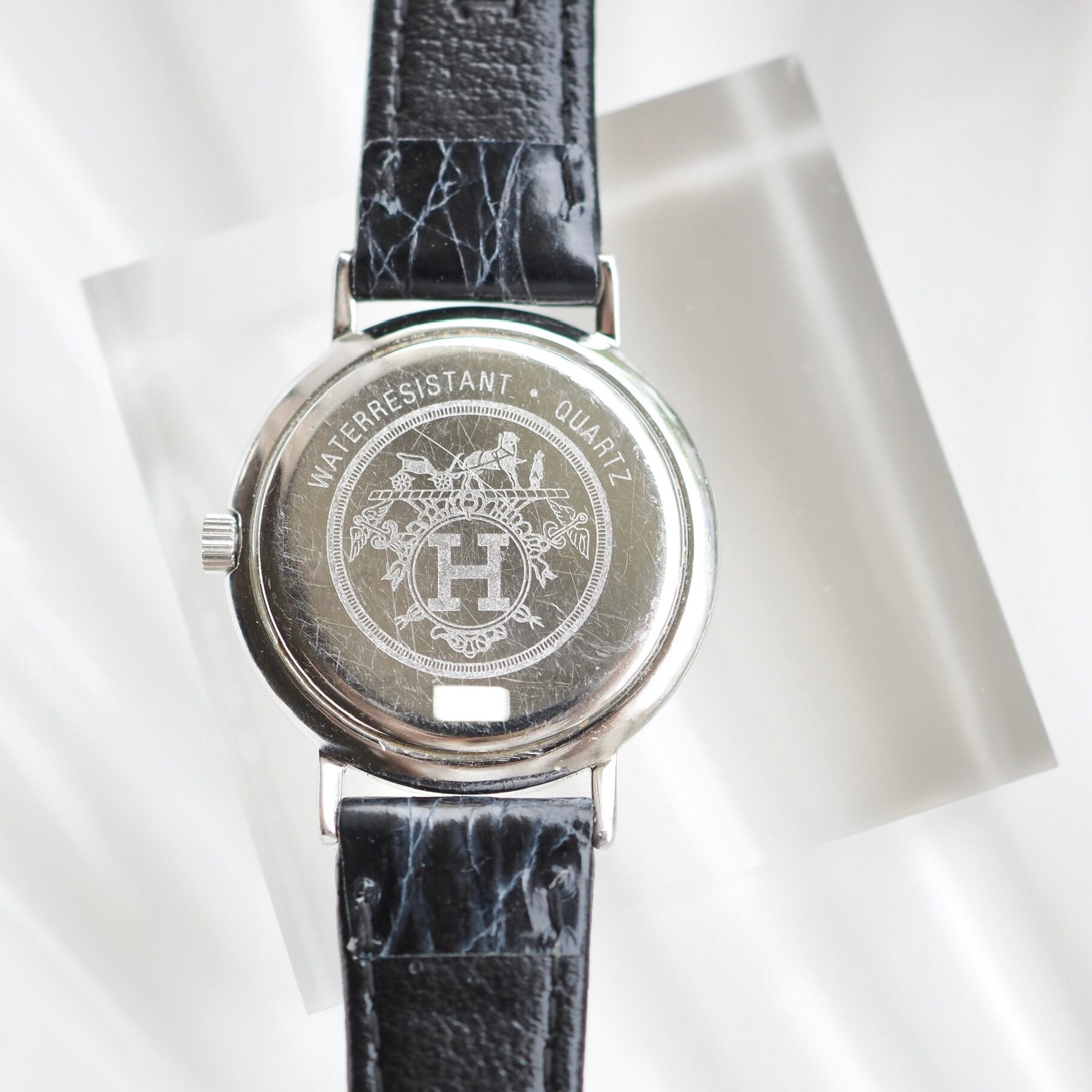 HERMES エルメス メテオール レディース クォーツ ヴィンテージ時計