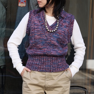 70〜80s LOUBELLA Knit Vest