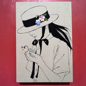 【廣本佳菜】「Girl in a straw hat -Viola-」