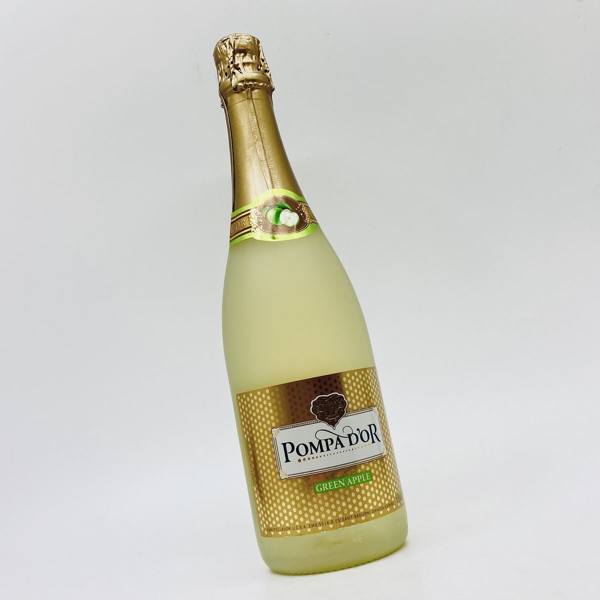 ポンパドール グリーンアップル 750ml スペイン やや甘口