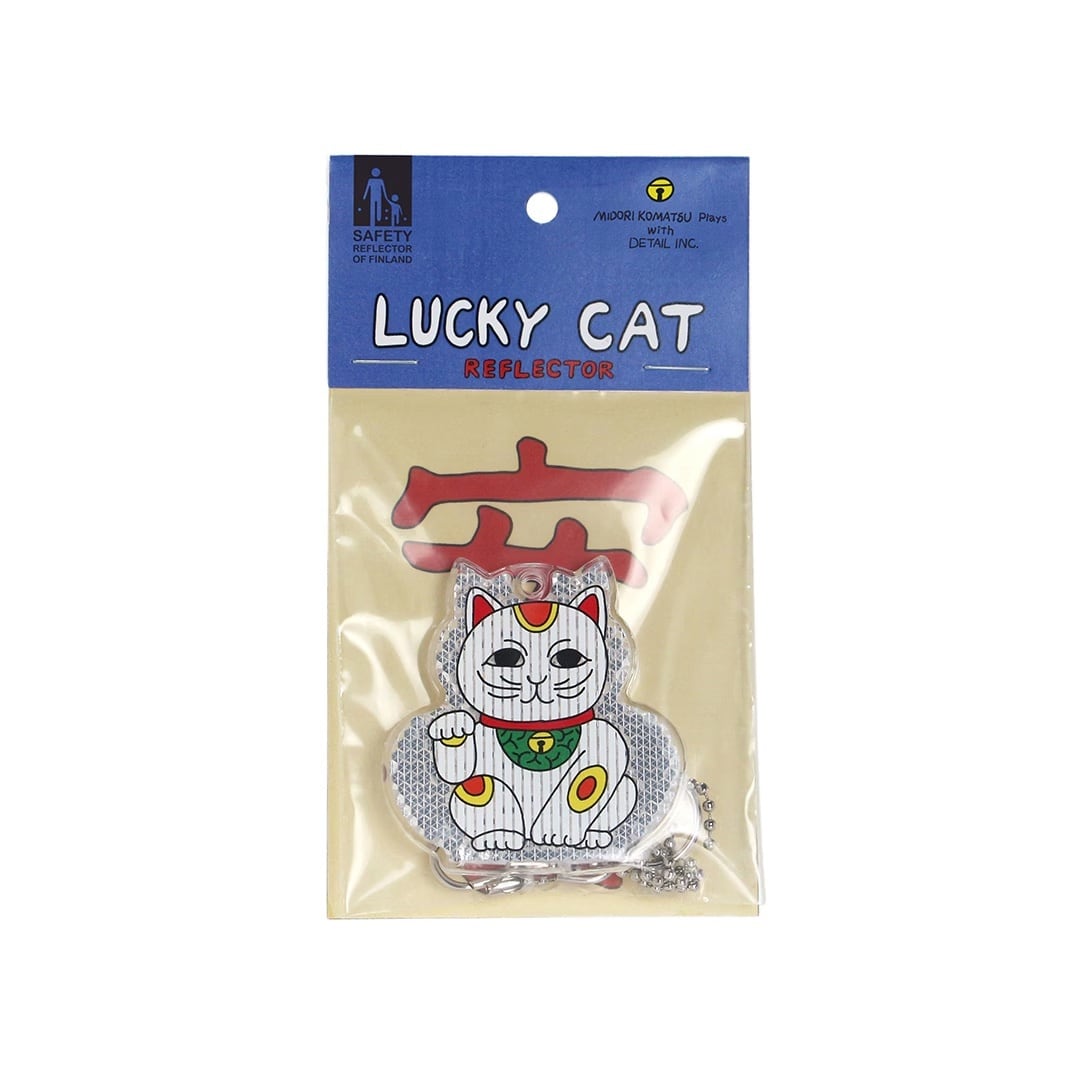 MIDORI KOMATSU】 Lucky Cat Reflector | dros dro
