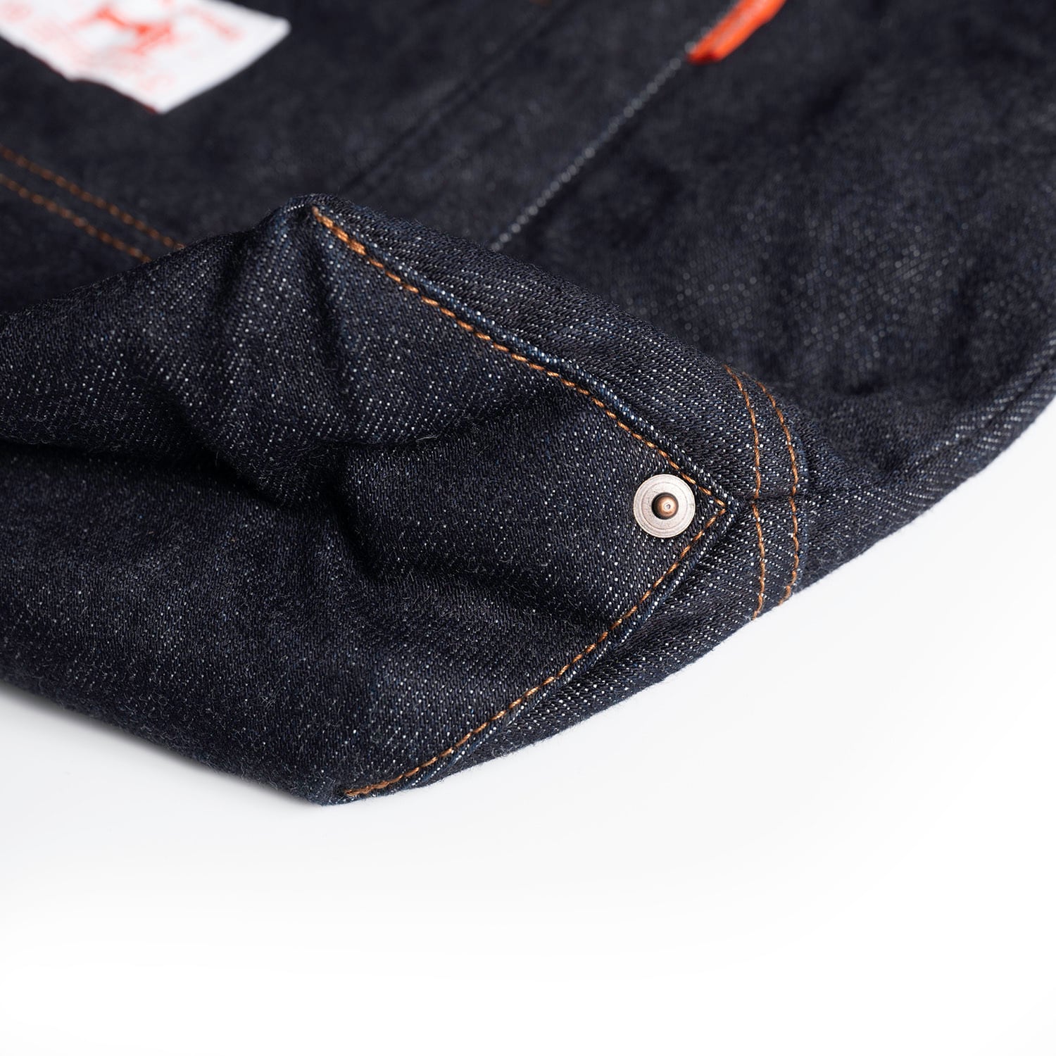 SELVEDGE DENIM SMALL TOTE BAG OW【セルヴィッジ デニム