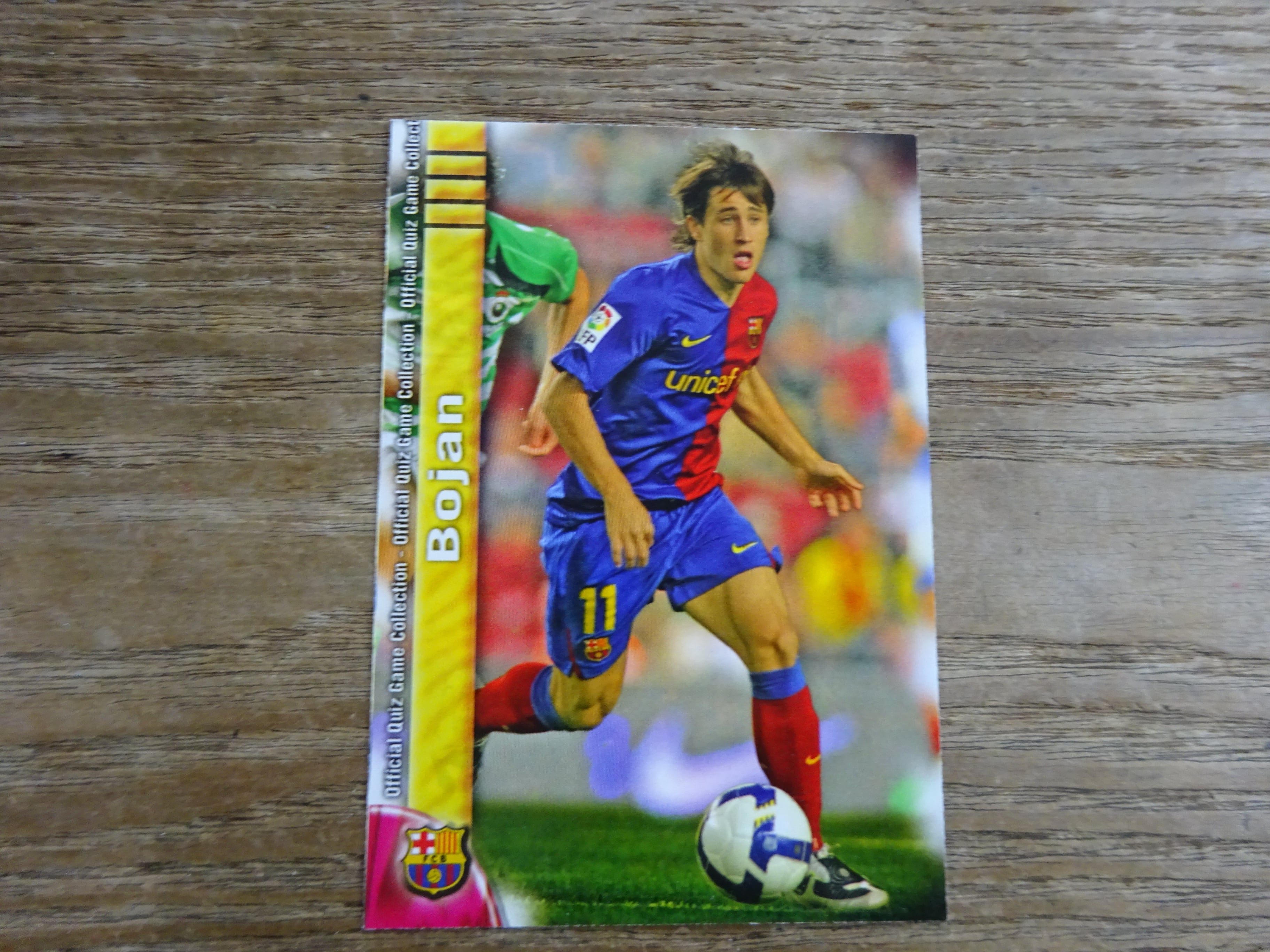 数量限定!特売 ヴィッセル神戸 オンサイトカード BOJAN ボージャン