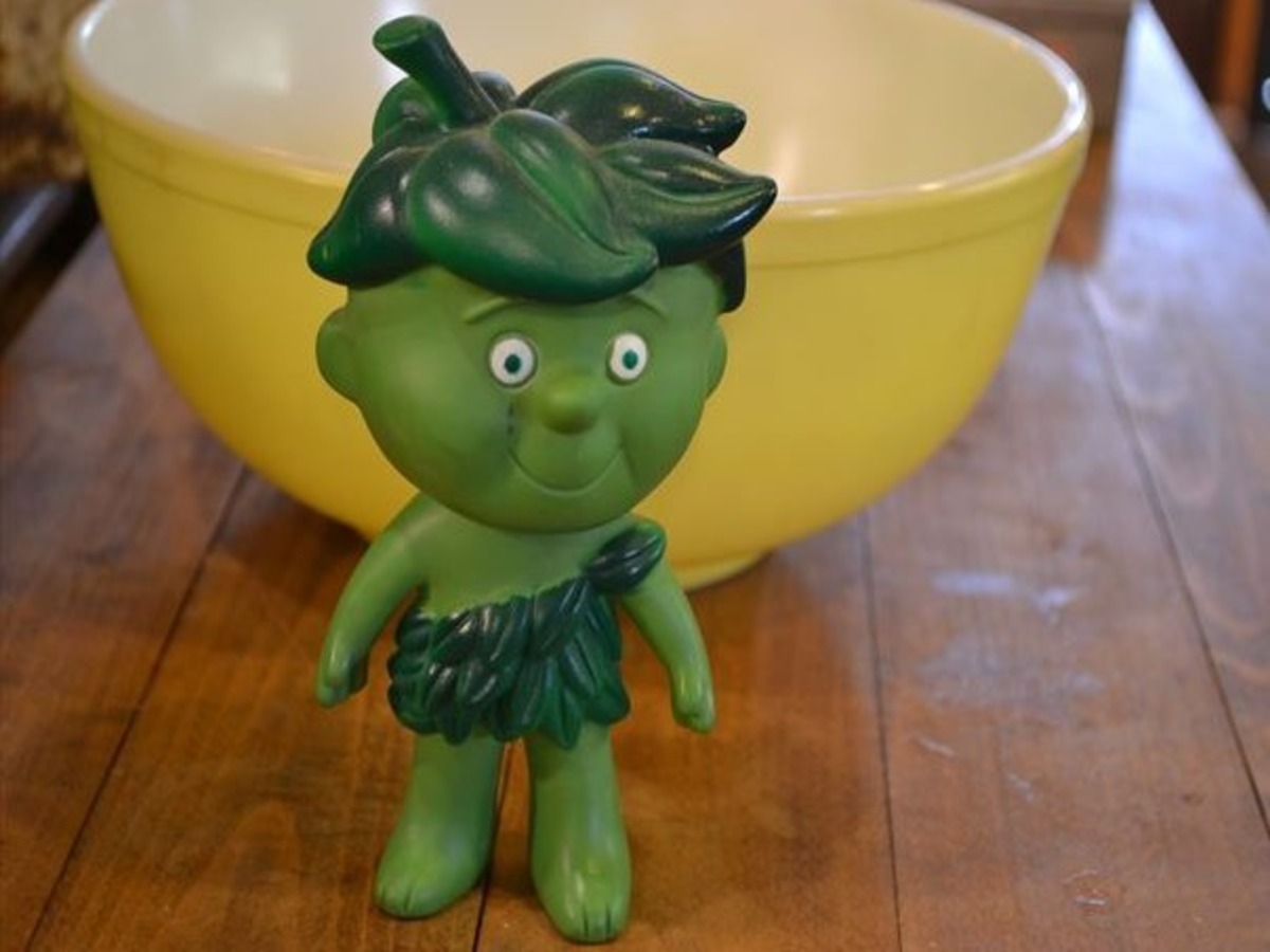 70s Green Giant Little Sprout ソフビドール リトルスプラウト「se026 