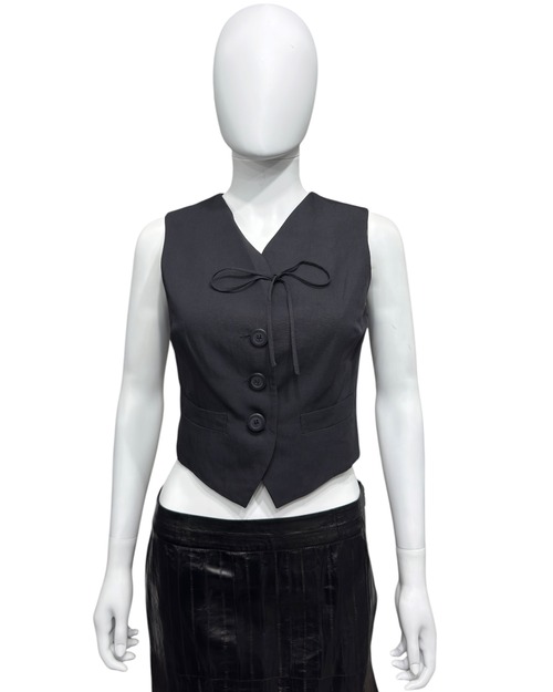 1990s DOLCE&GABBANA CROPPED WAISTCOAT