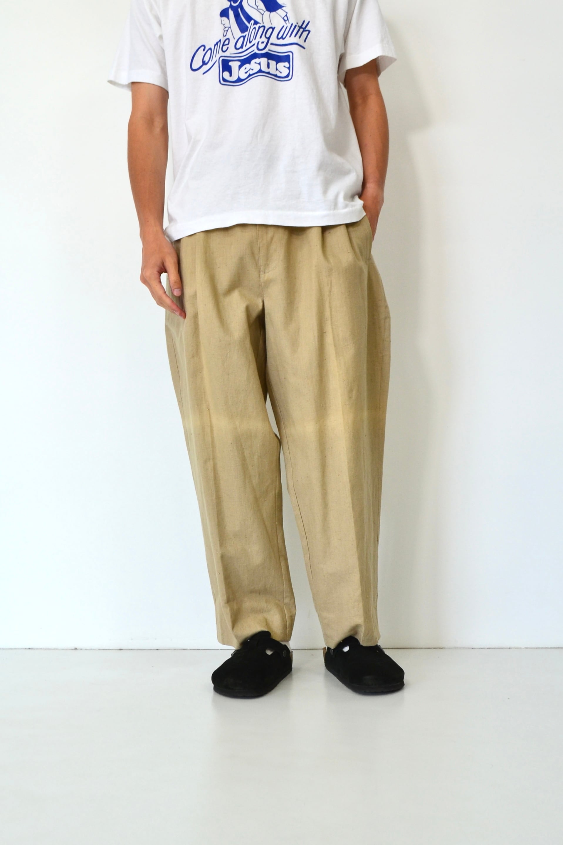 90's POLO by Ralph Lauren Chino Pants IN-TUCK W38 ポロ ラルフ