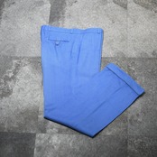 70's rayon set up light blue