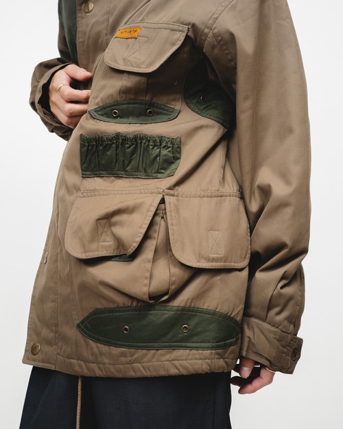 [00’s] “UNIVERS” Multi Pocket Hunting Jacket (Made in Italy)