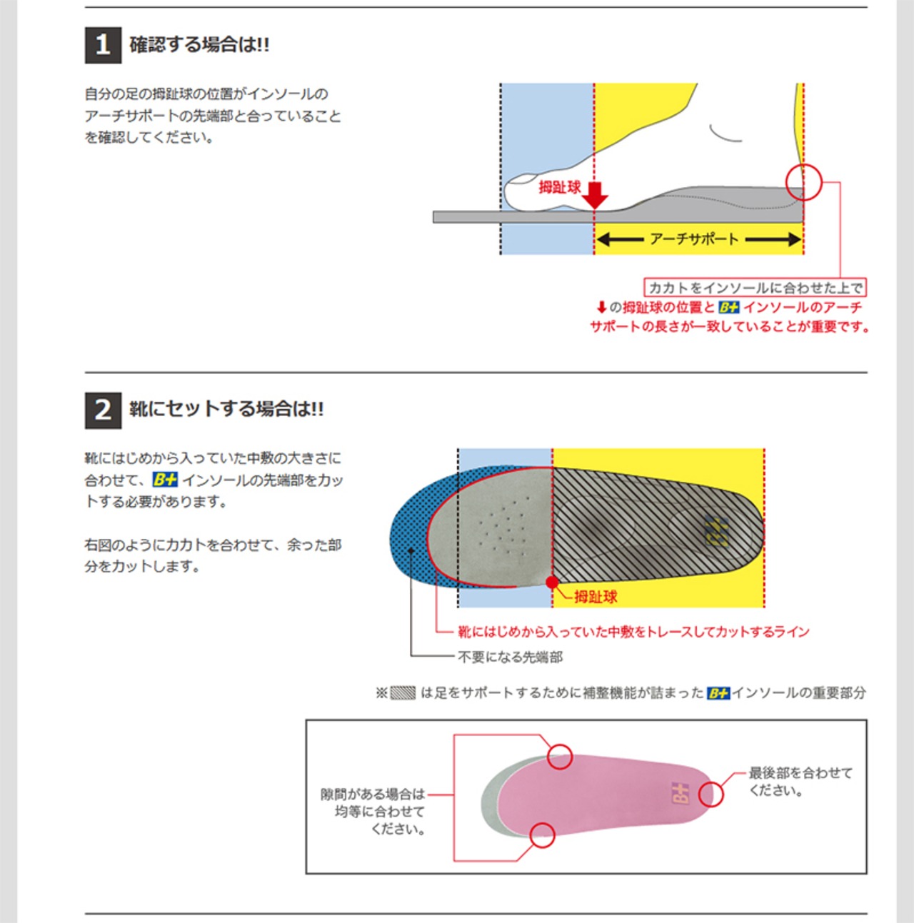 HOSHINO（ホシノ）B+インソール B+WH Winter Heat スキー スノーボード 吸湿発熱素材 温かい