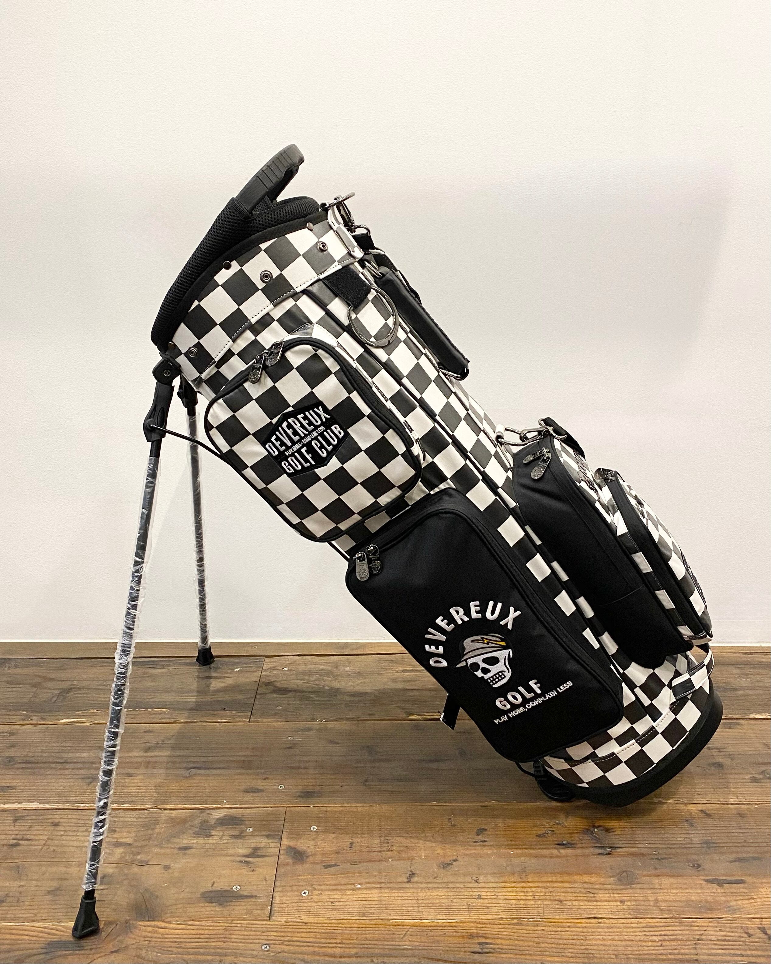 DEVEREUX GOLF】ALL CHECKER Caddie bag | Sandy GOLF