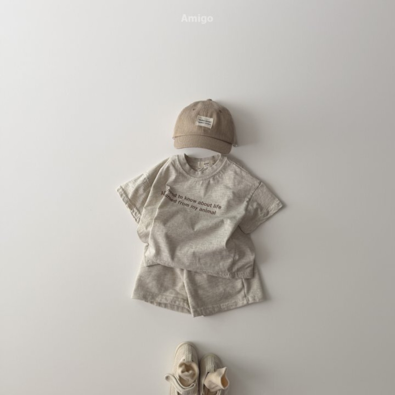 Amigo 26/SS フレンチTシャツ