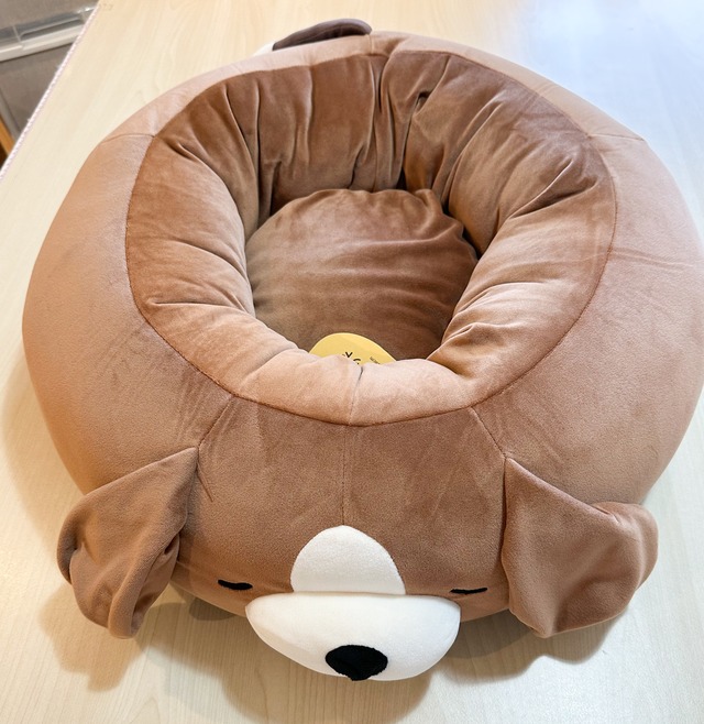 ペット用マシュマロラウンドベッド　ビーグル