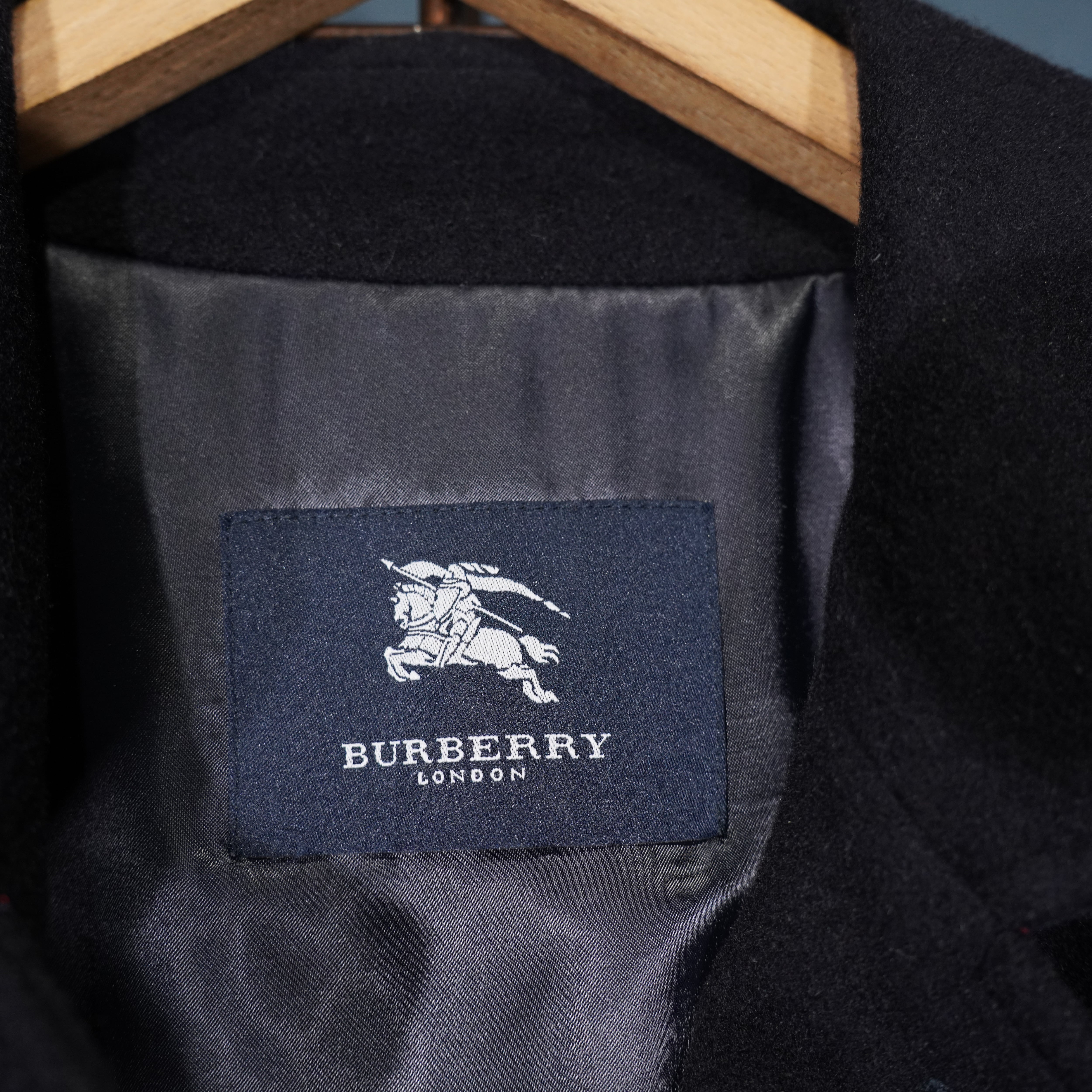 BURBERRY LONDON CASHMERE100% HALF COAT/バーバリーロンドンカシミヤ