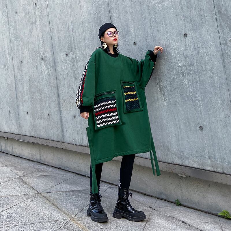 セーター ベルベットレディースオータムウィンタールーズジャケット 大きめサイズ 秋物 冬物 ラブタオタオダレンハウス29221644596