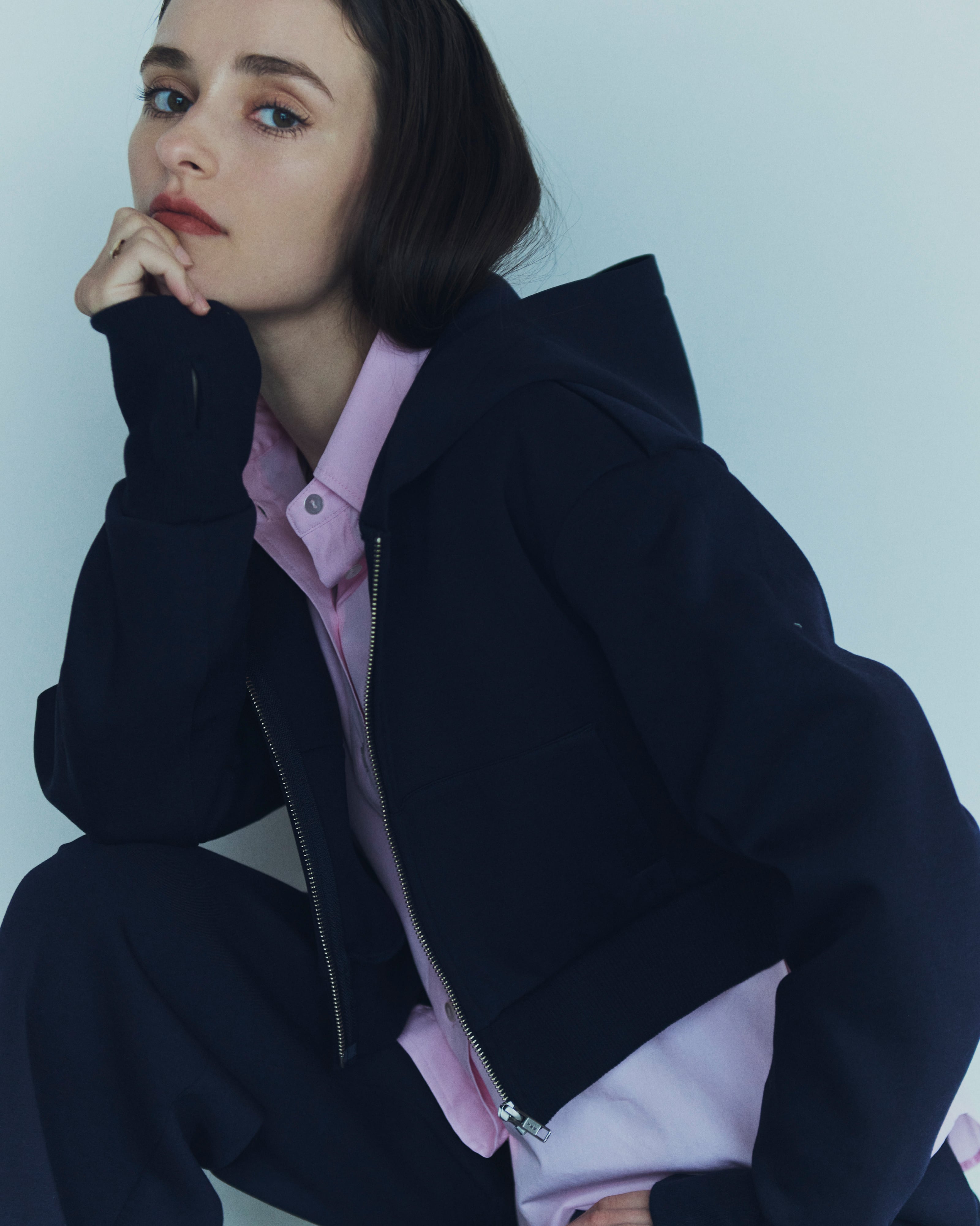 Zip up hoodie | Bluelea