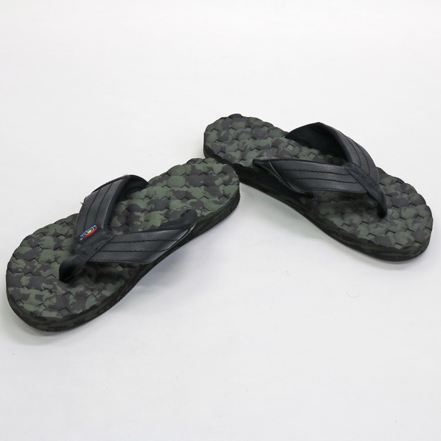 Rainbow Sandals Men’s HOLOHOLO / BLACK x GREEN CAMO (Size 7・9・10)