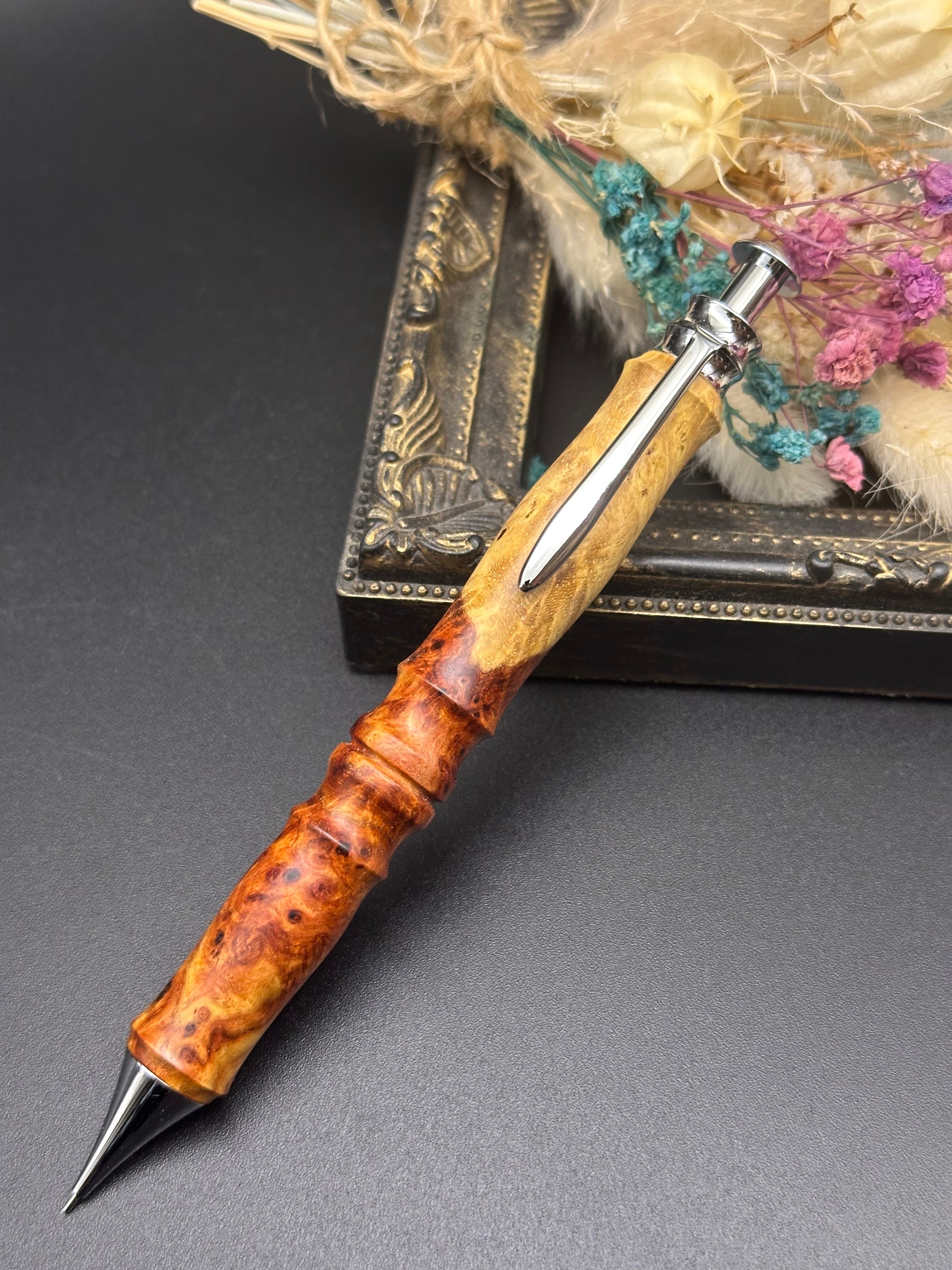 59:スタビライズドウッド 新金具木軸シャープペン | Flamberg