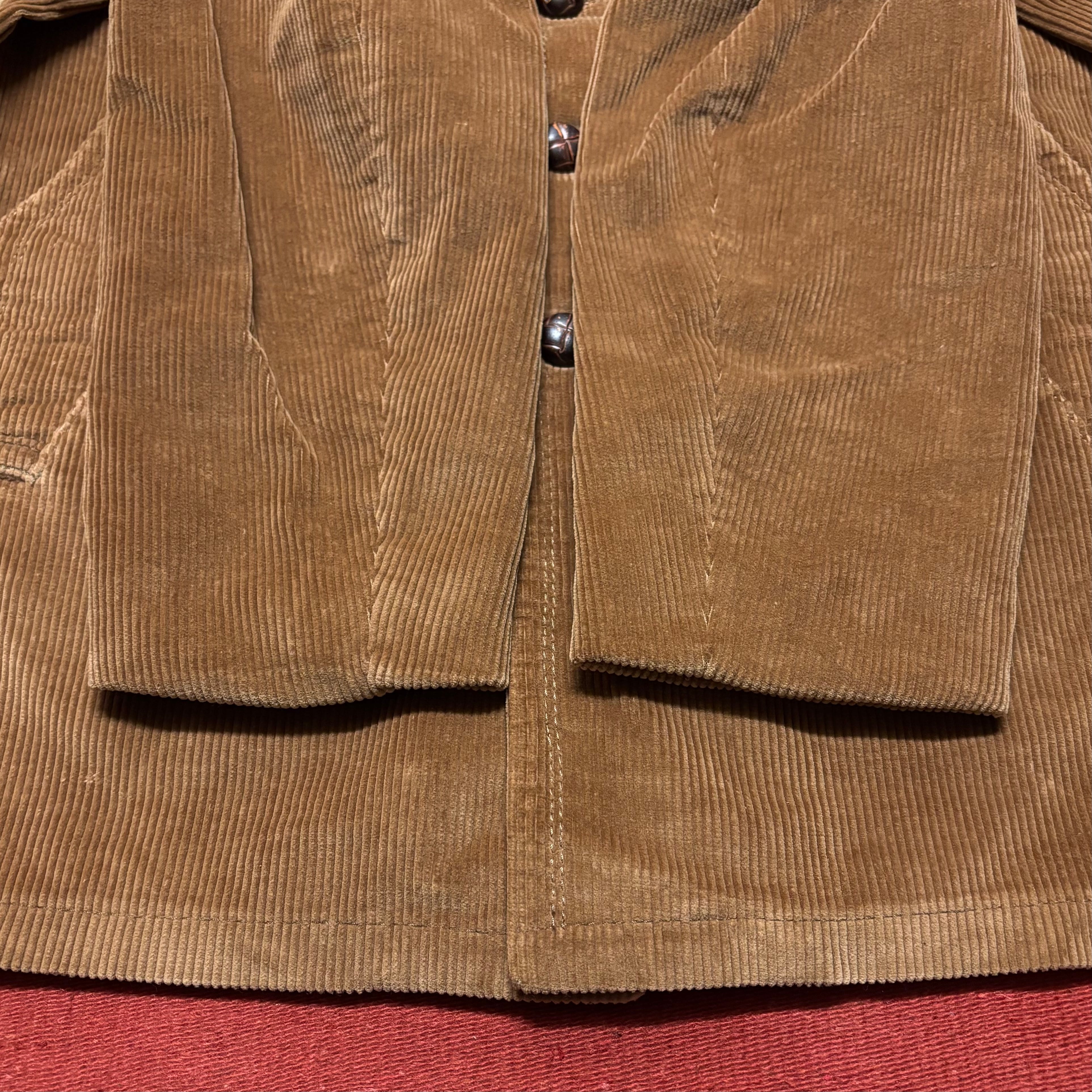 70s’LAKELAND コーデュロイ太畝ジャケット ブラウン 実寸L〜XL 70s LAKELAND Corduroy Jacket size 42 | DESERTSNOW
