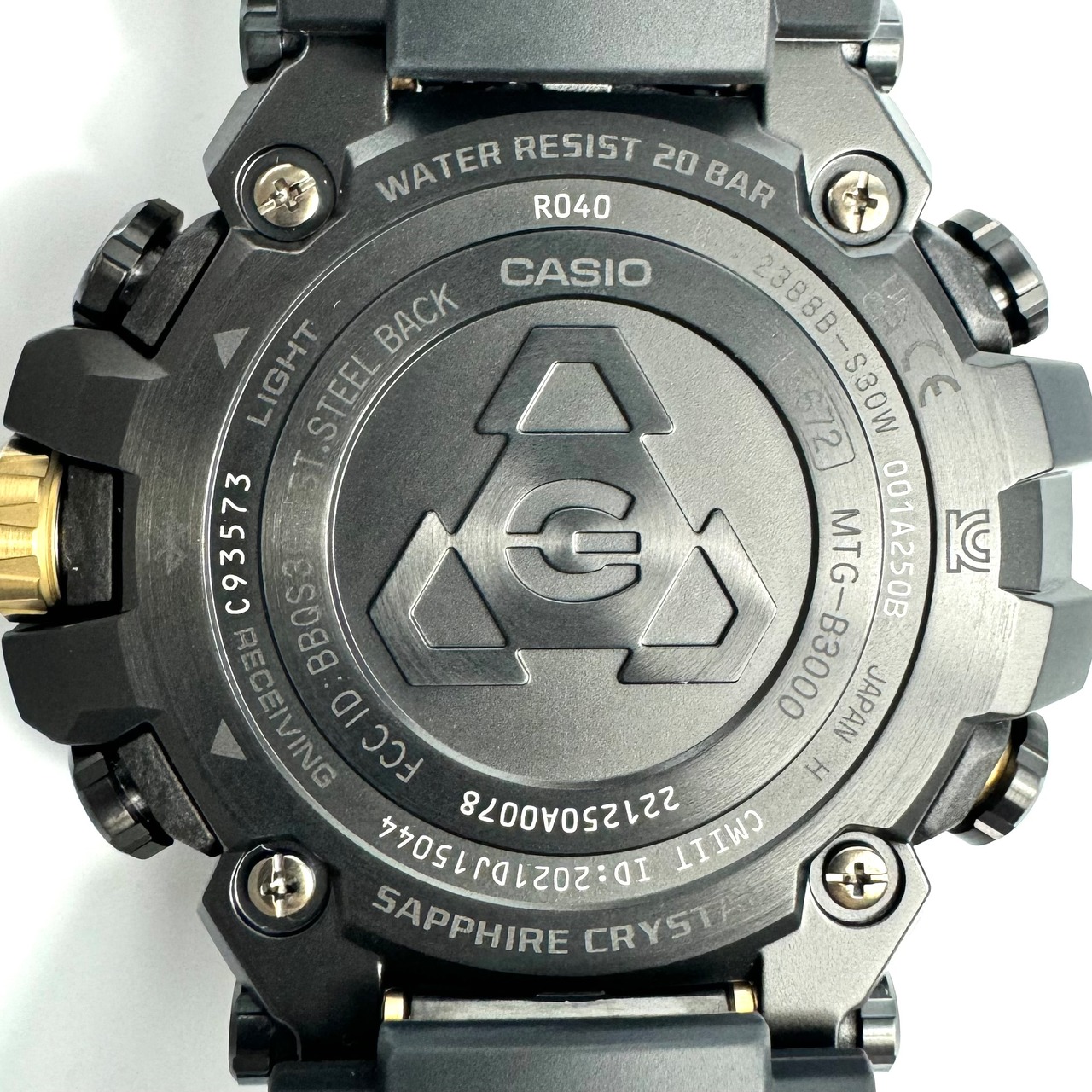 美品】カシオ G-SHOCK ジーショック MT-G MTG-B3000BDE-1AJF 電波 