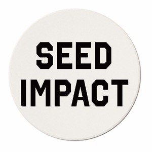 SEED IMPACT ロゴコースター