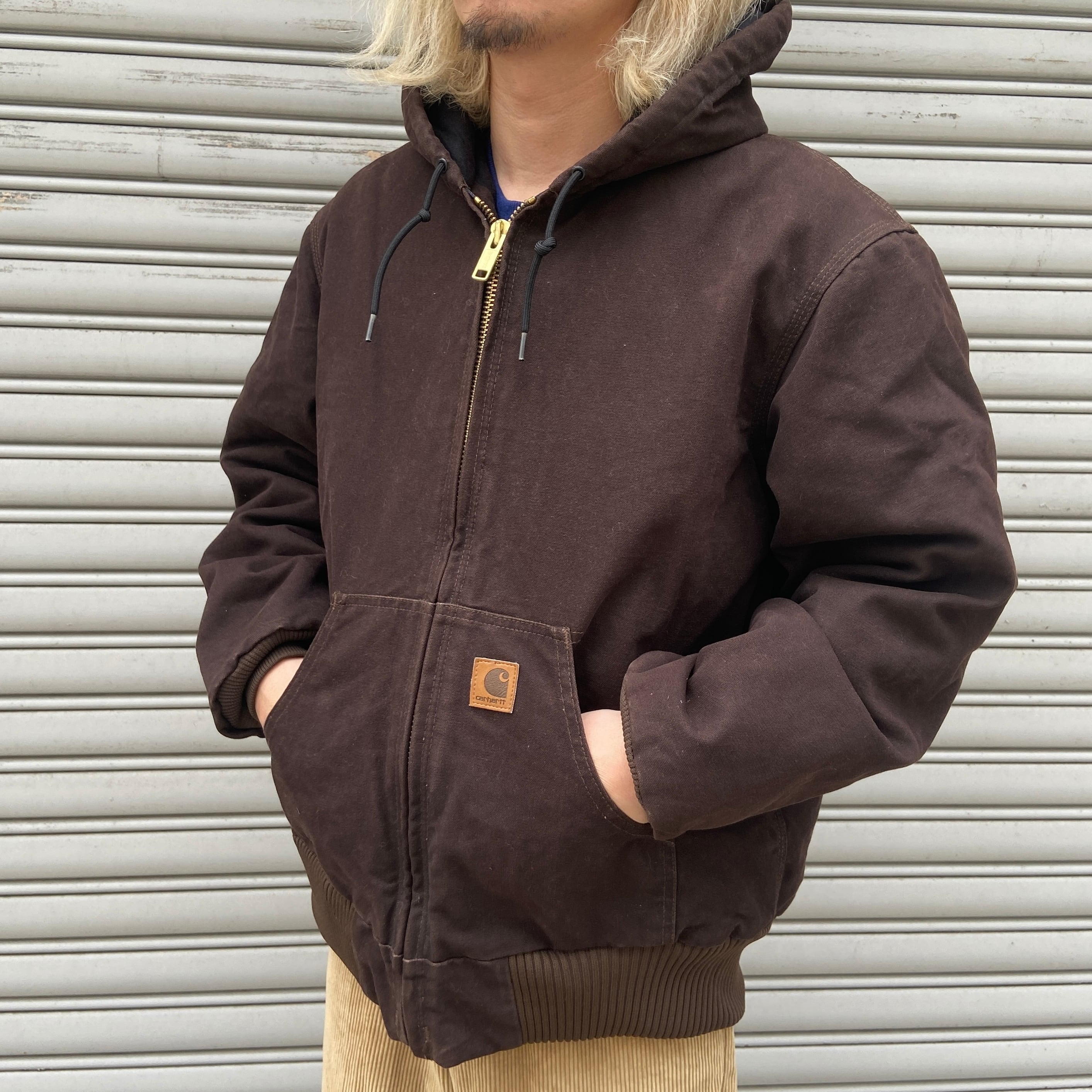 美品00s carhartt カーハート アクティブジャケット ダック 美品00s carhartt カーハート アクティブジャケット ダック