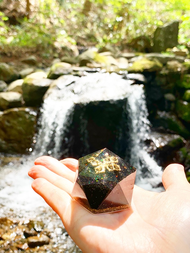 邪気除け 四方に結界を張る 密教法具ミニ カツマ入りオルゴナイト モリオン イヤシロチパウダー 天使のシンフォニー オンラインショップ